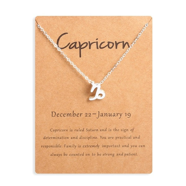 collier femmes en or collier Bélier 12 Horoscope signe du zodiaque pendentif...