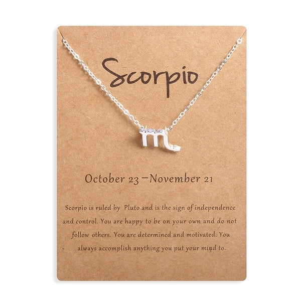 collier femmes en or collier Bélier 12 Horoscope signe du zodiaque pendentif...