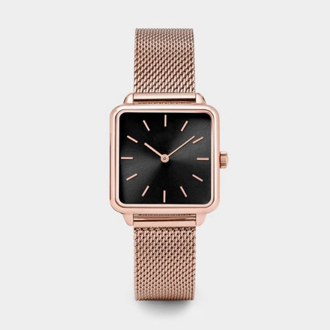 Top Brand Square Women Bracelet Watch Gold Luxury Wrist Watches for Women Girl Fashion Quartz Watch Dress Ladies Quartz Clock