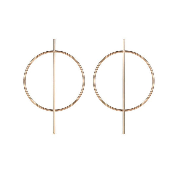 Boucles d'oreilles de déclaration de mode 2020 grandes boucles d'oreilles rondes géométriques pour les femmes suspendues boucles d'oreilles pendantes boucles d'oreilles