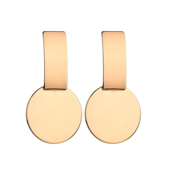 Boucles d'oreilles de déclaration de mode 2020 grandes boucles d'oreilles rondes géométriques pour les femmes suspendues boucles d'oreilles pendantes boucles d'oreilles