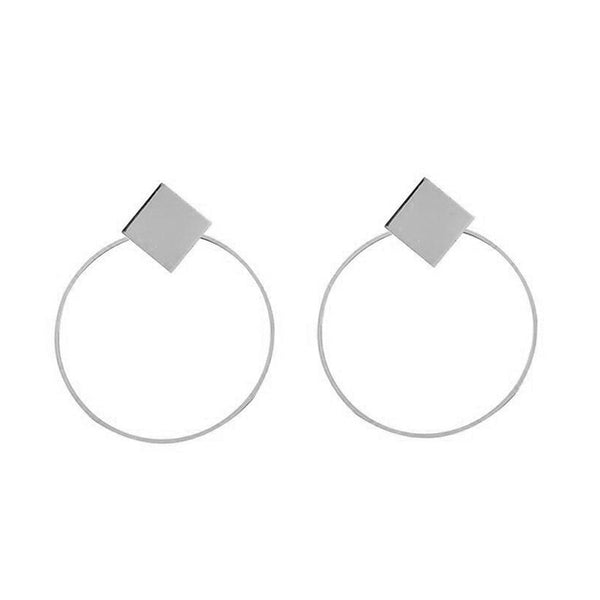 Boucles d'oreilles de déclaration de mode 2020 grandes boucles d'oreilles rondes géométriques pour les femmes suspendues boucles d'oreilles pendantes boucles d'oreilles