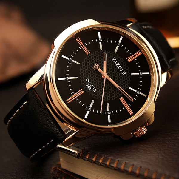 Yazole Brand Luxury Famous Men Watches Business Men's Watch Male Clock Fashion Quartz Watch Relogio Masculino reloj hombre 2020