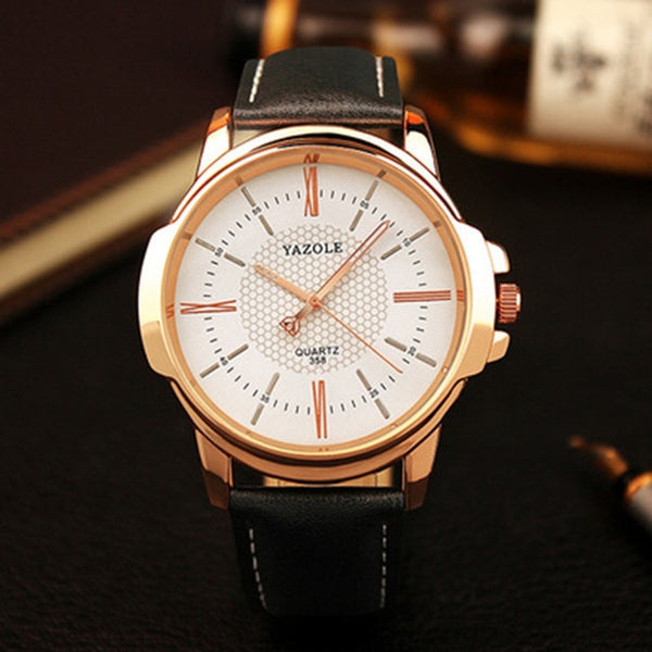 Yazole Brand Luxury Famous Men Watches Business Men's Watch Male Clock Fashion Quartz Watch Relogio Masculino reloj hombre 2020