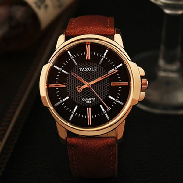 Yazole Brand Luxury Famous Men Watches Business Men's Watch Male Clock Fashion Quartz Watch Relogio Masculino reloj hombre 2020