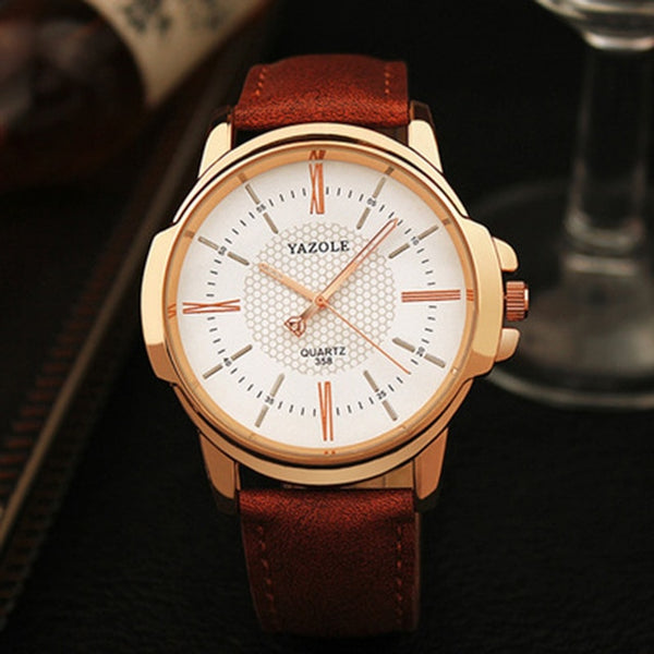 Yazole Brand Luxury Famous Men Watches Business Men's Watch Male Clock Fashion Quartz Watch Relogio Masculino reloj hombre 2020