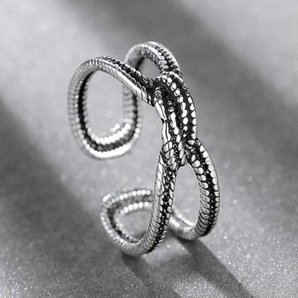 925 argent sterling nouveaux bijoux bague ouverte de haute qualité