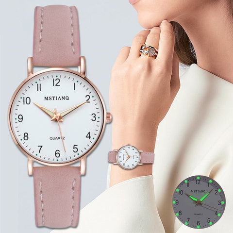 2020 NEW Watch Women Fashion Casual Leather Belt Watches Simple Ladies' Small Dial Quartz Clock Dress Wristwatches Reloj mujer