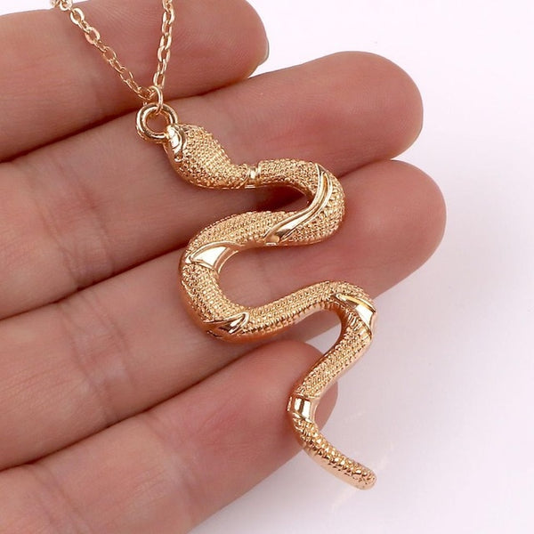 Collier serpent pour femmes nouvel Animal serpent balancent pendentif