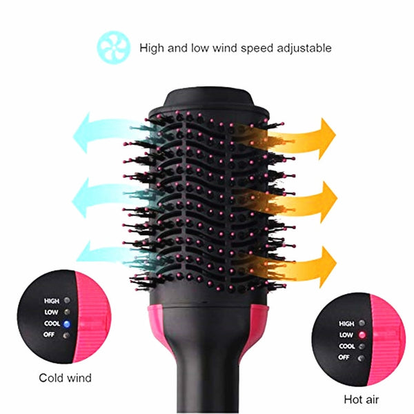 One Step Hair Dryer And Volumizer Blower Professional 2-in-1 Hair Dryers Hot Air Brush Blow Hairbrush Styling Tools Styler